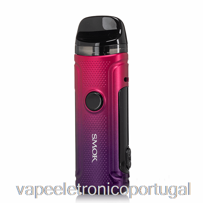 Vape Eletrônico Smok Nord C 50w Pod Kit Rosa Roxo